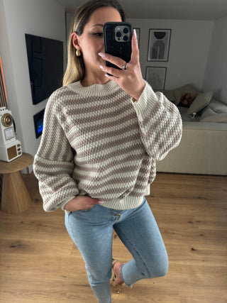 Pullover Daria Beige/Taupe