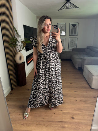 Musselin Kleid Leo schwarz