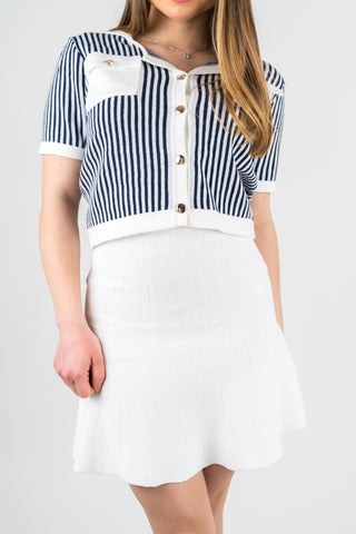 Strick Crop T-Shirt Sophie