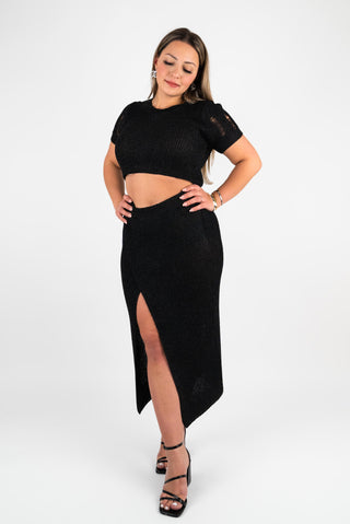 High Waist Strickrock Jasmin