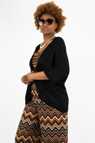 Strickjacke Leni Schwarz