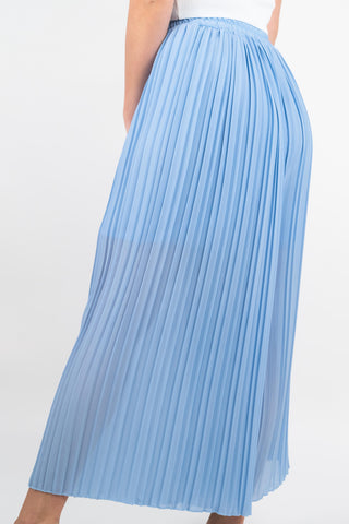 Plissee Hose Pamela Babyblau