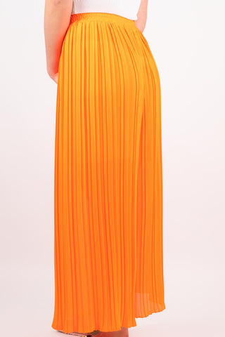 Plissee Hose Pamela Orange