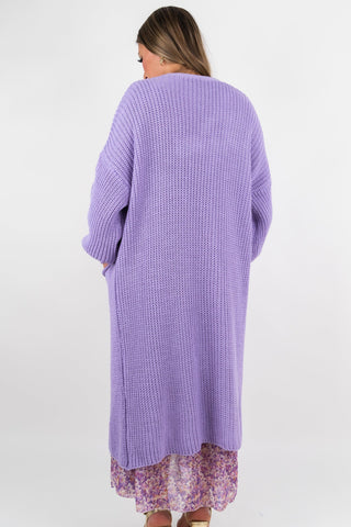 Strickjacke Nele Lang