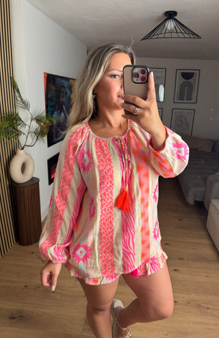 Bluse Ella im Boho Look