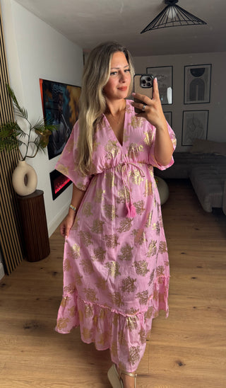 Maxikleid Leonora Rosa