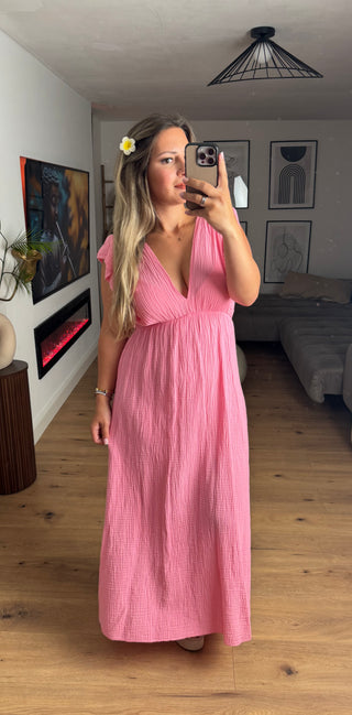 Musselin Maxikleid Lilith