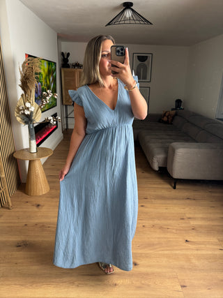 Musselin Maxikleid Lilith