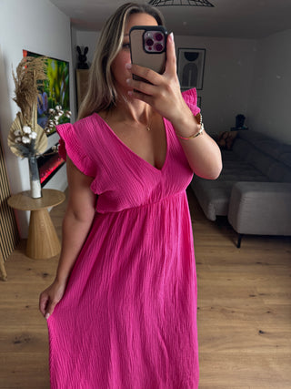Musselin Maxikleid Lilith