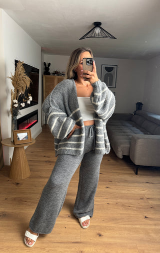 Strickjacke Juniva Gestreift