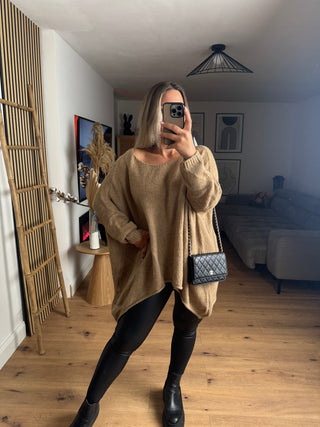 Vokuhila Pullover Oxana