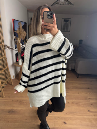 Pullover Roisin Vokuhila Oversize