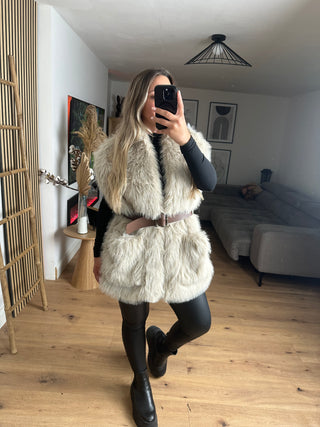 Kunstfellweste Ophelia