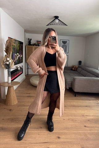 Strickjacke Nele Lang