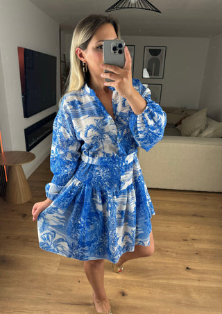 Kleid Porto Blau