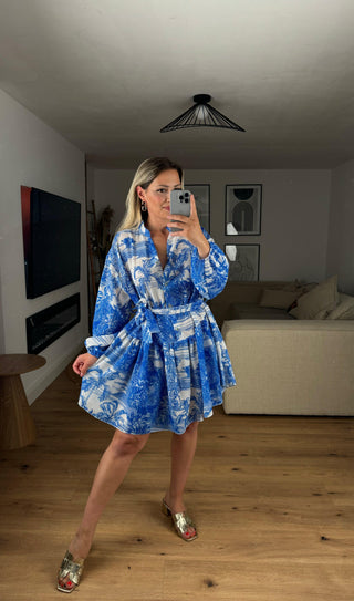 Kleid Porto Blau