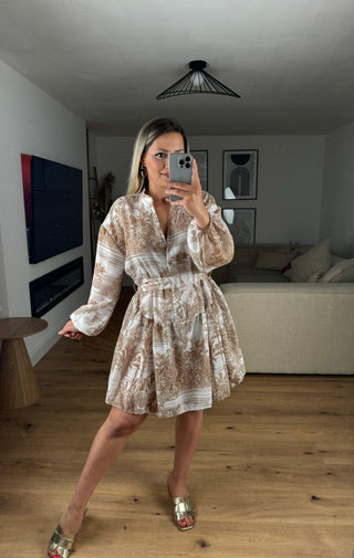 Kleid Porto Beige