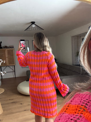 Strickkleid Zoe Orange