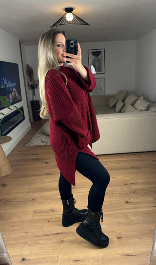 Pullover Elli Vokuhila Oversize