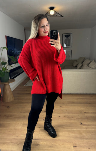 Pullover Elli Vokuhila Oversize