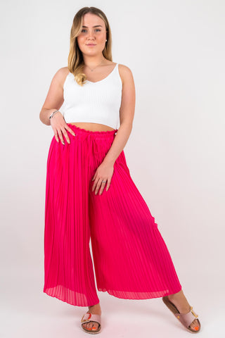 Plissee Hose Pamela Pink