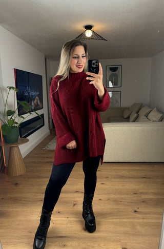 Pullover Elli Vokuhila Oversize
