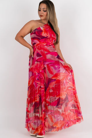 Maxikleid Josie Pink