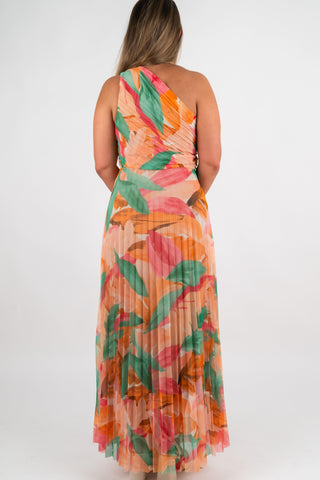 Maxikleid Josie Orange