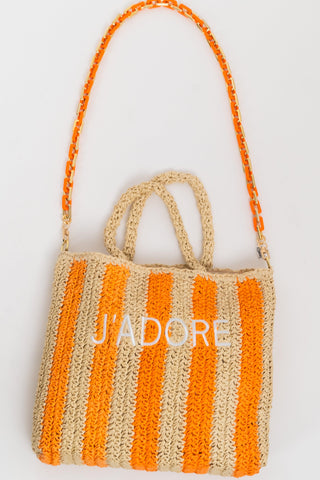 Strandtasche Aurora mit Umhängekette