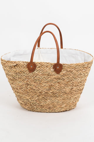 Strandtasche Lucy im Stroh Look