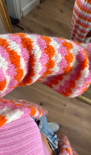 Strickjacke Jelva Lang