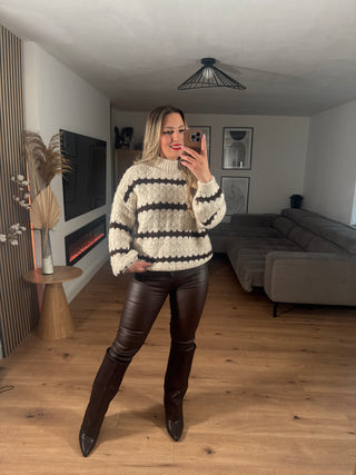 Pullover Rani mit Streifen