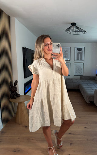Musselin Kleid Kaia