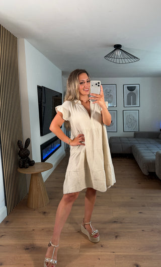 Musselin Kleid Kaia