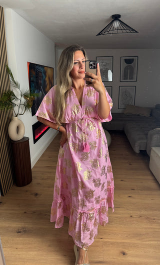Maxikleid Leonora Rosa