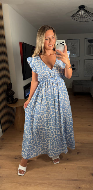 Musselin Maxikleid Leo Ziva