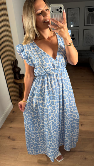 Musselin Maxikleid Leo Ziva
