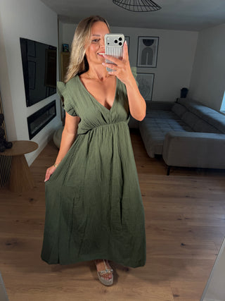 Musselin Maxikleid Lilith