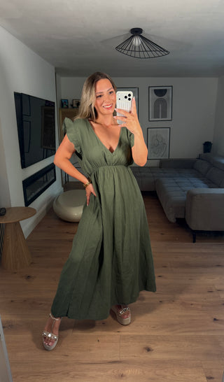 Musselin Maxikleid Lilith