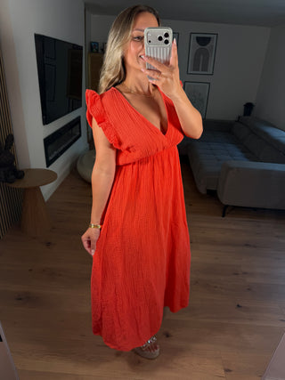 Musselin Maxikleid Lilith