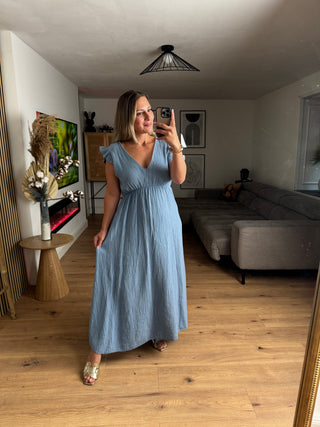 Musselin Maxikleid Lilith