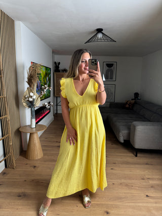 Musselin Maxikleid Lilith