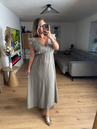 Musselin Maxikleid Lilith