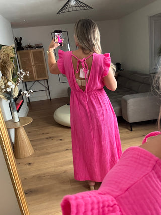 Musselin Maxikleid Lilith
