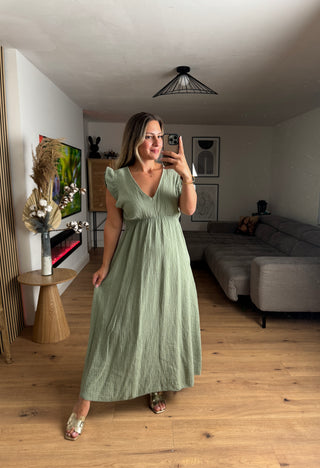 Musselin Maxikleid Lilith