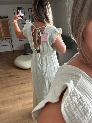 Musselin Maxikleid Lilith