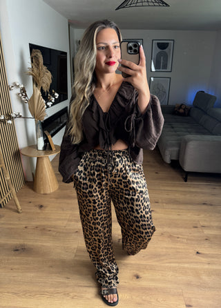 Bluse Arluna mit Volants