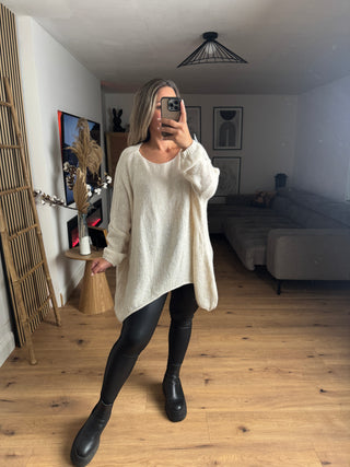 Vokuhila Pullover Oxana