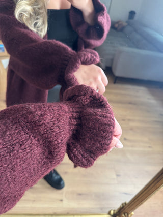 Strickjacke Elowen Lang