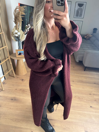Strickjacke Elowen Lang